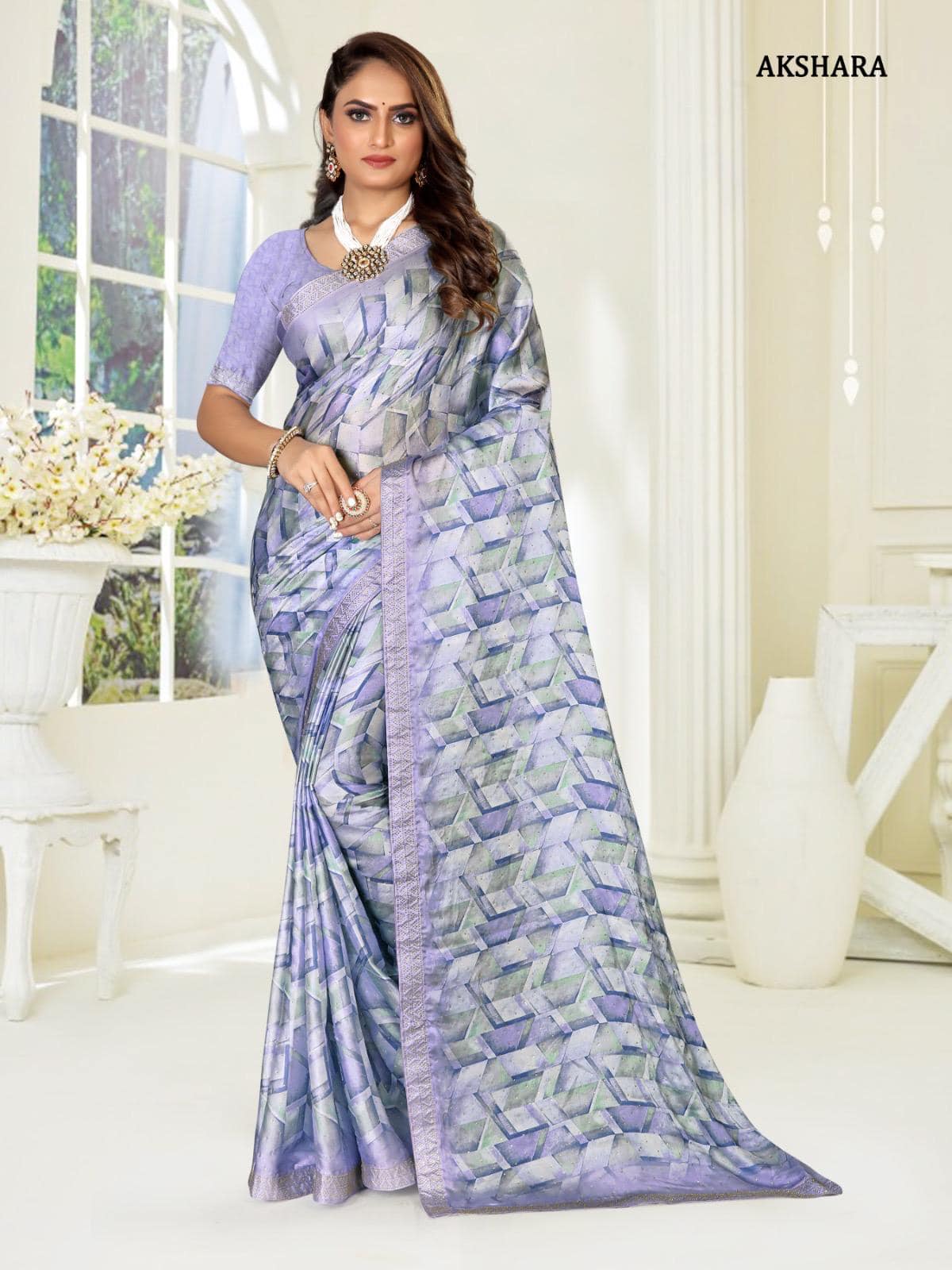 Georgette Printed Saree