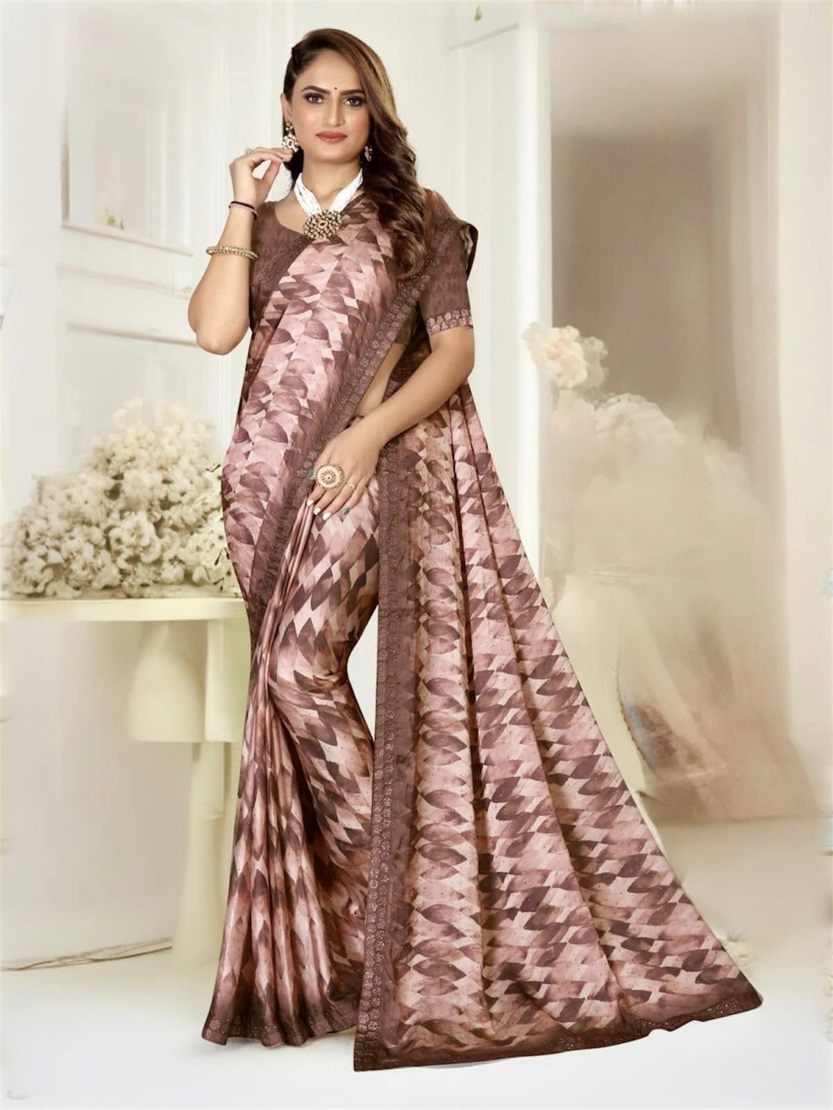 Party wear Printed Saree