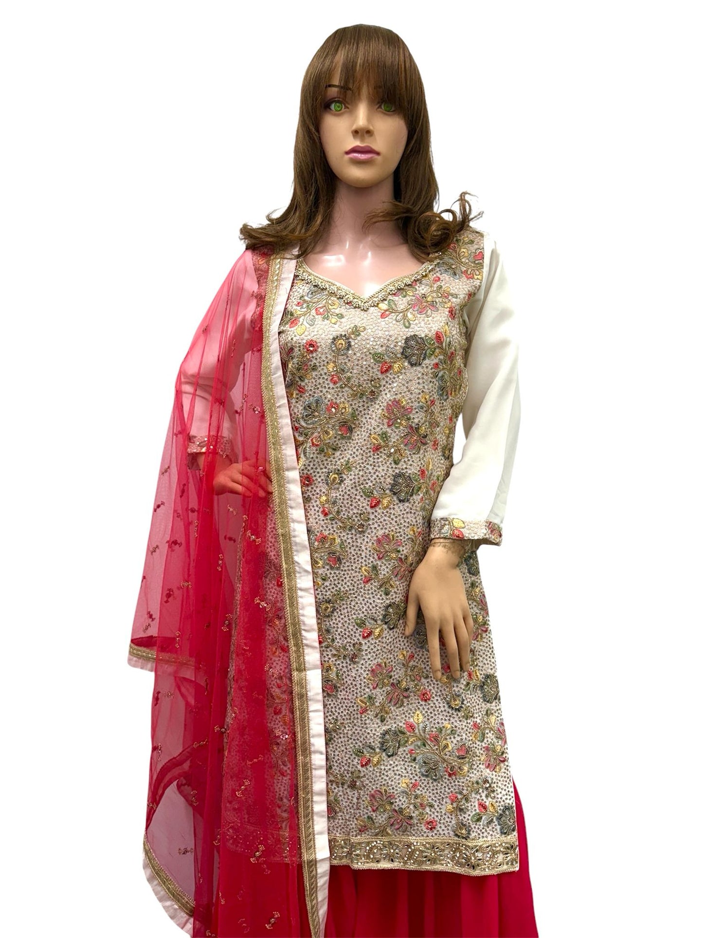 Multi Color Sharara Suit