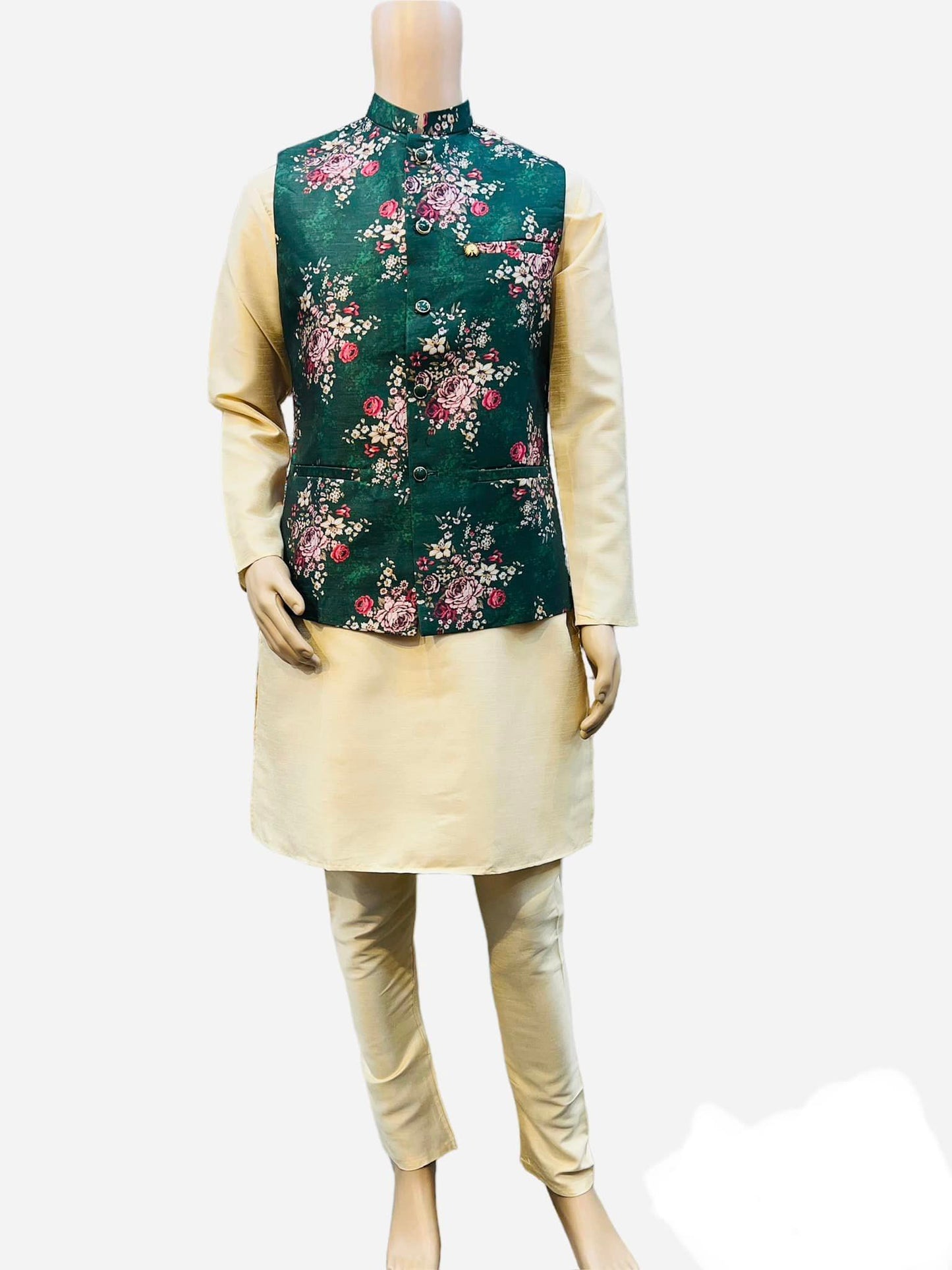 3pcs Men's Kurta Pajama