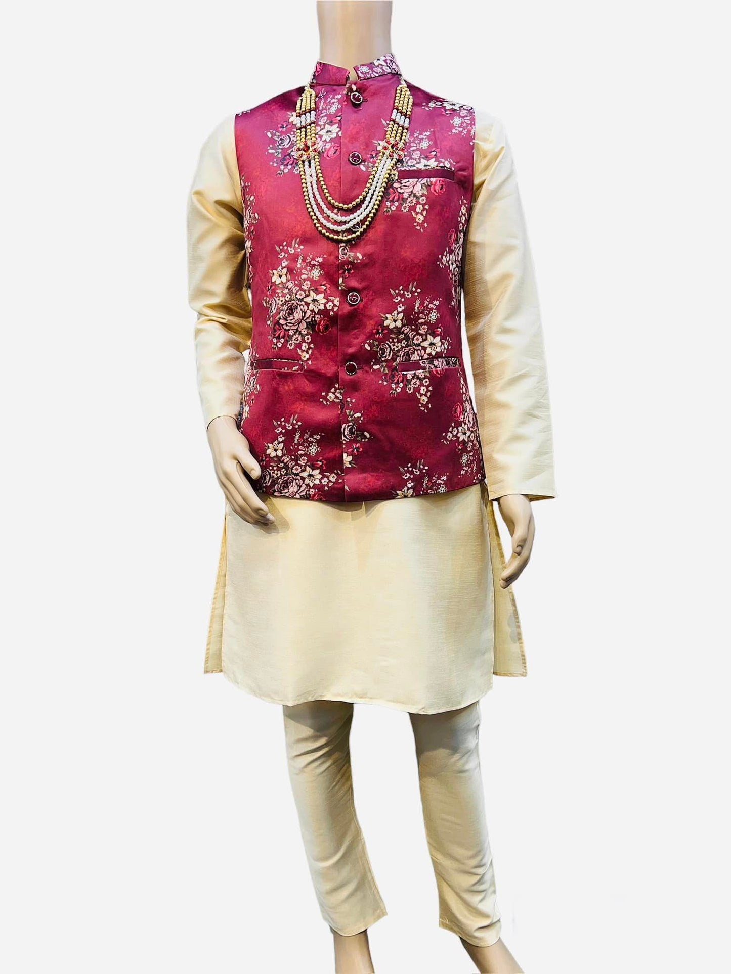 3pcs Men's Kurta Pajama