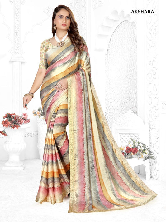 Georgette Printed Saree