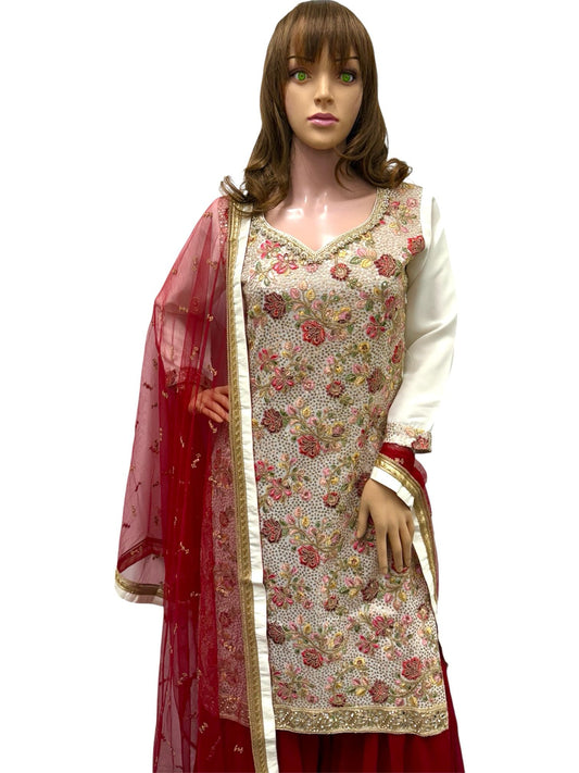 Multi Color Sharara Suit