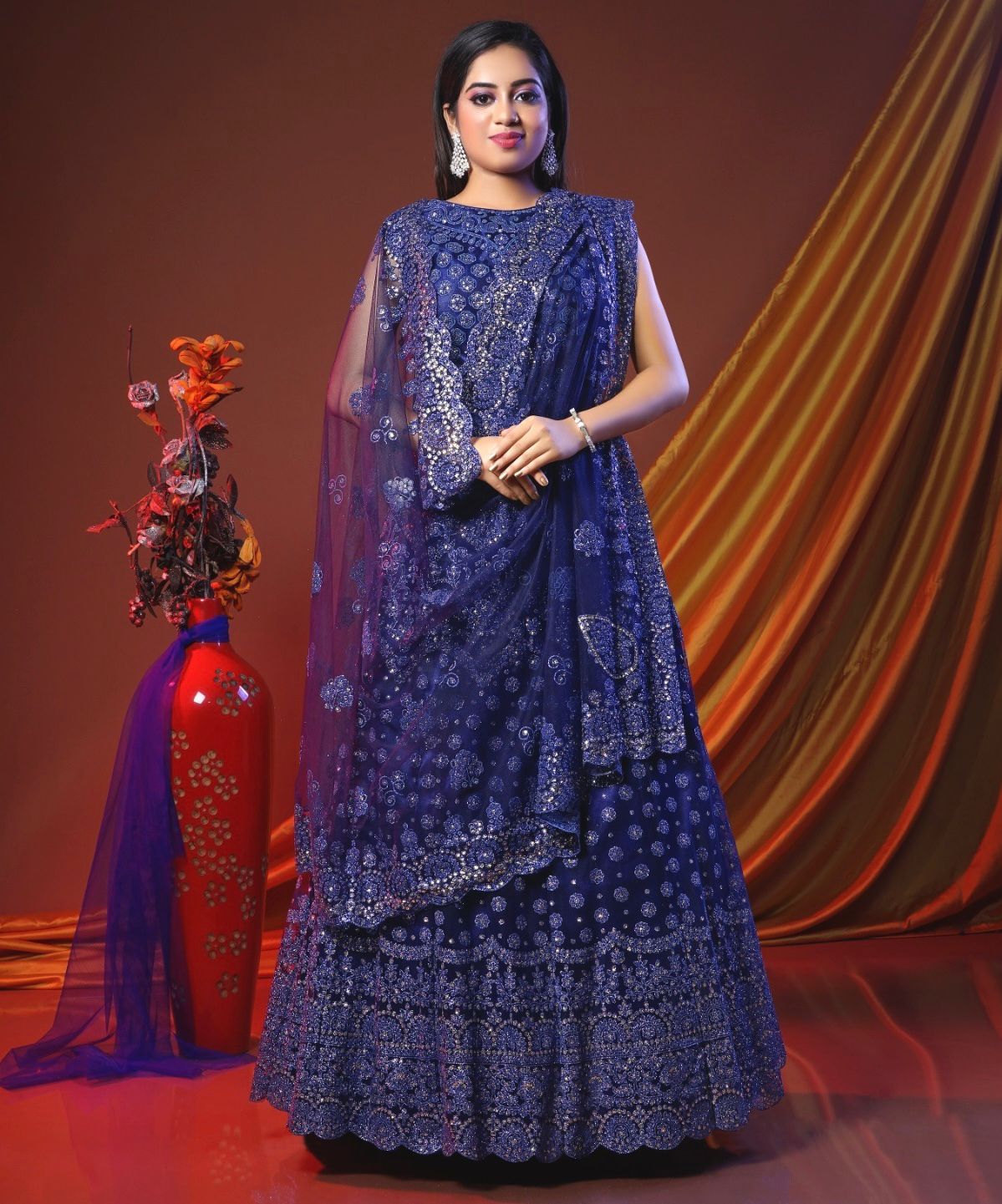 Royal Blue Gown