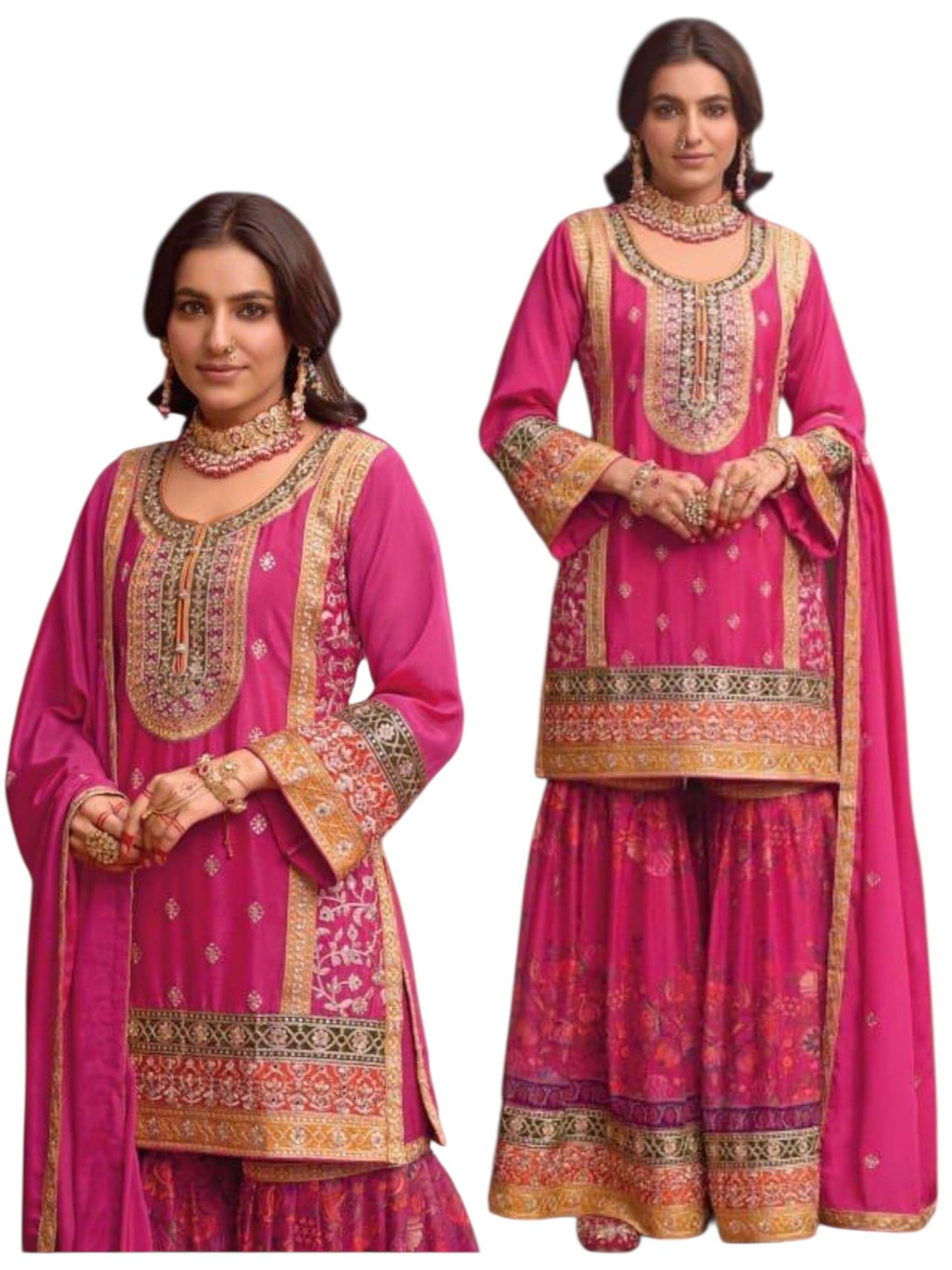 Zoya Sharara Suit