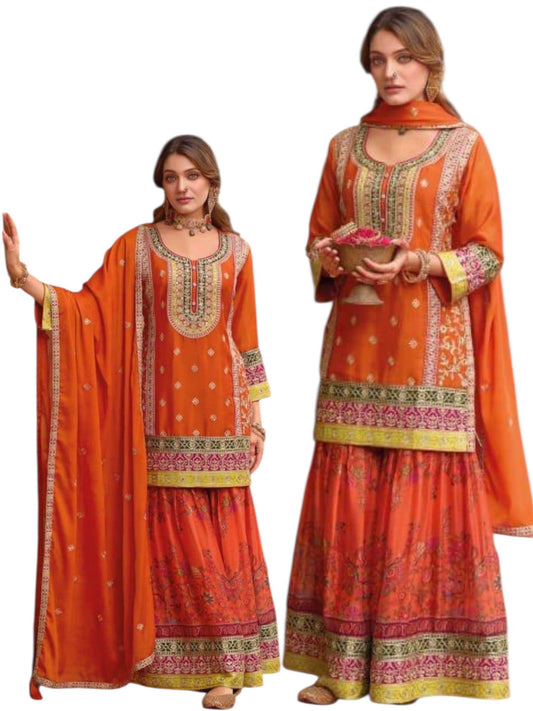 Zoya Sharara Suit