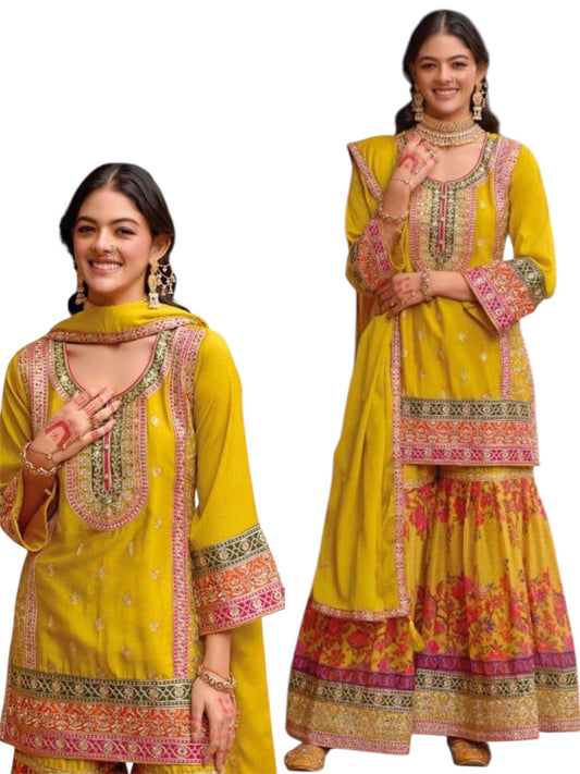 Zoya Sharara Suit