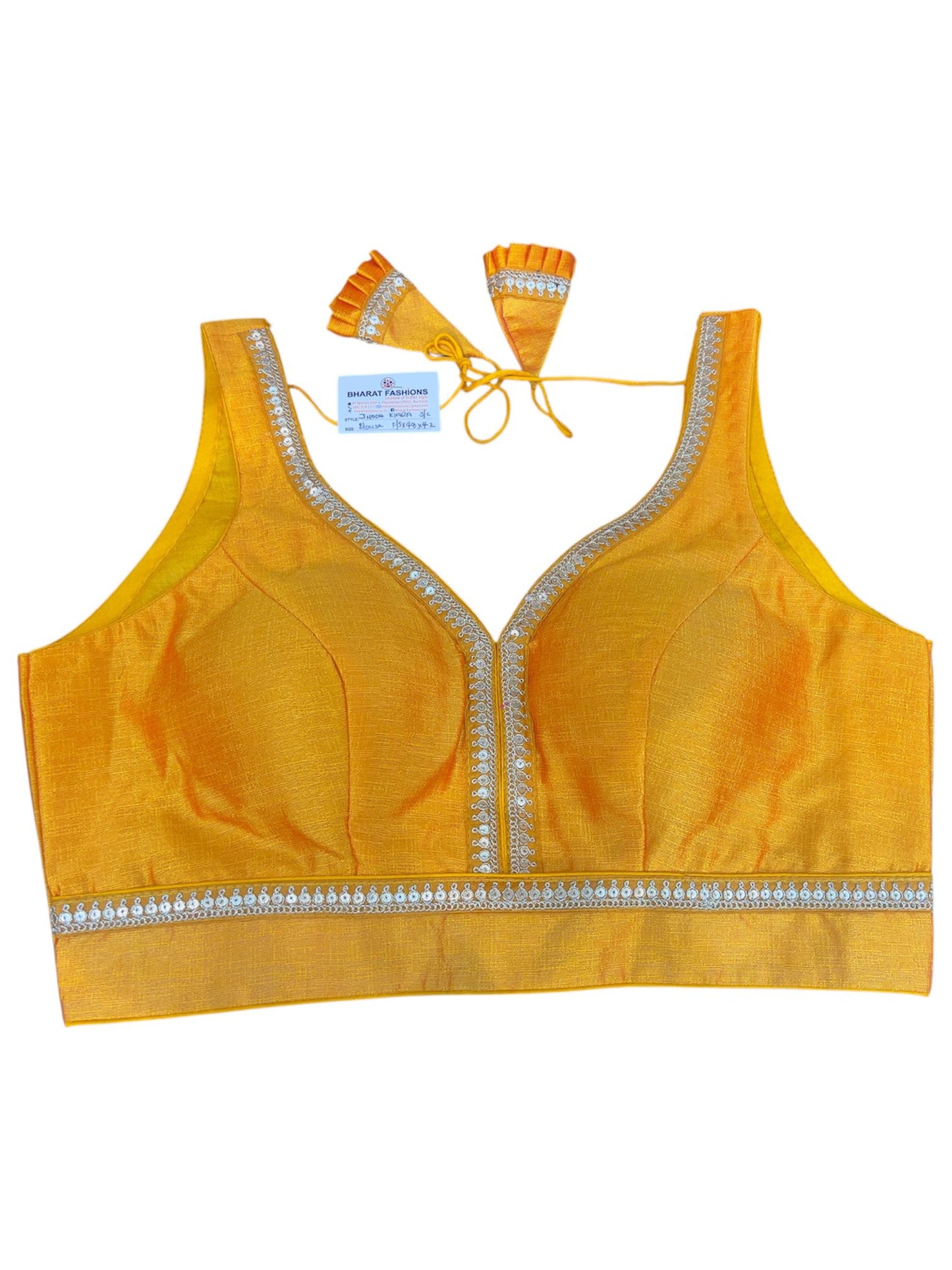 Sleevless Sweetheart neck Blouse