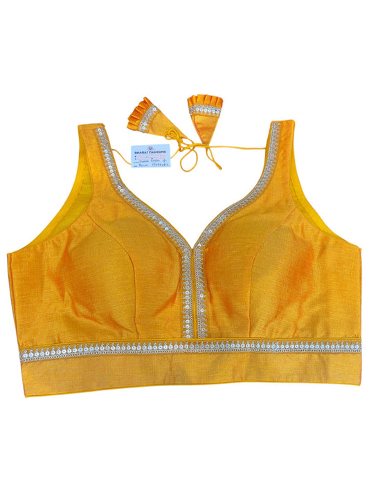 Sleevless Sweetheart neck Blouse