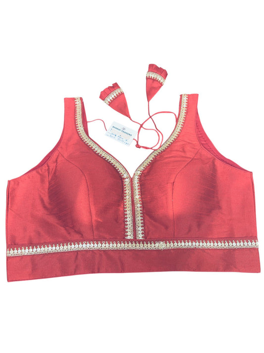 Sleevless Sweetheart neck Blouse